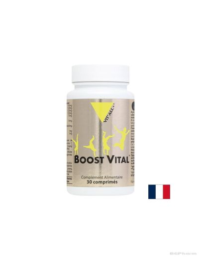 БУУСТ ВИТАЛ Формула за Тонус и Енергия х 30 таблетки ВИТАЛ ПЛЮС | Vit'all + Boost Vital