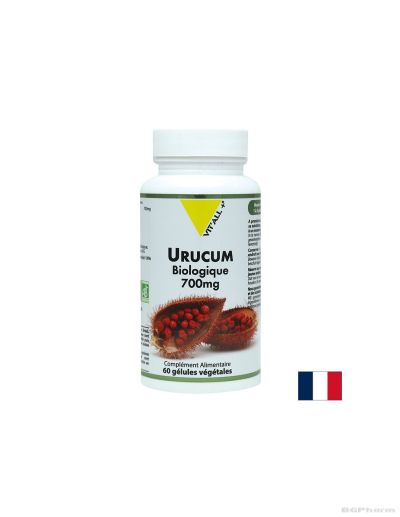 АНАТО Коса и кожа 700 мг х 60 капсули ВИТАЛ ПЛЮС | Vit'all + Urucum Biologique Anato
