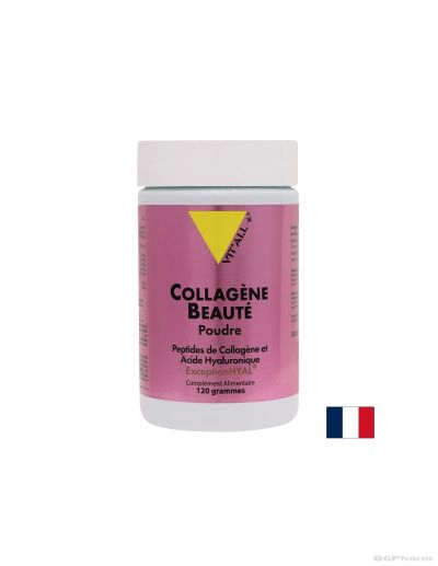 Колаген Бюти за коса, кожа, нокти х 120 гр прах ВИТАЛ ПЛЮС | Vit'all + Collagene Beaute