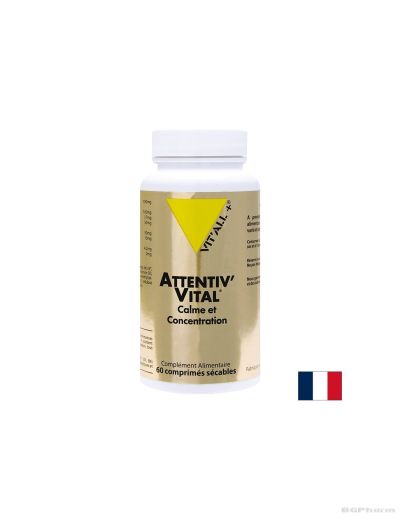 Формула за памет и концентрация х 60 капсули ВИТАЛ ПЛЮС | Vit'all + Attentiv’ Vital