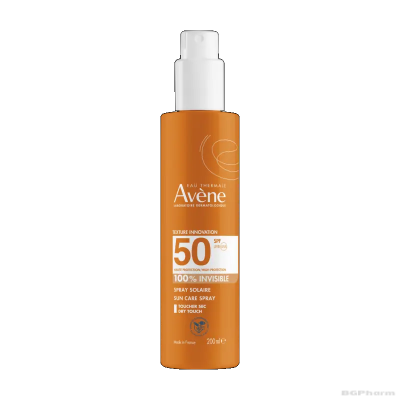 Авен СЪН SPF50+ Слънцезащитен спрей за лице и тяло + Слънцезащитен ултра флуид ПРОМО ПАКЕТ | Avene Sun