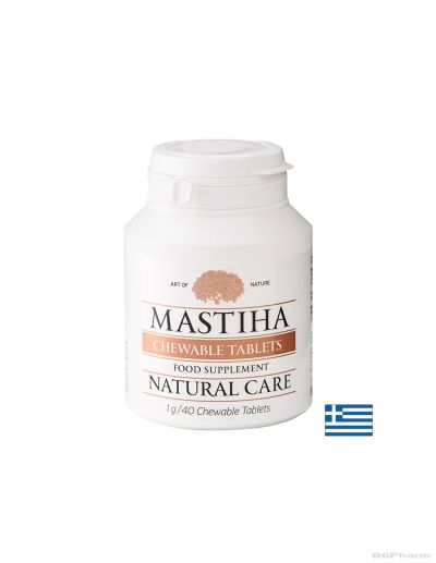 Мастиха 250 мг х 40 дъвчащи таблетки за добро храносмилане Mastiha