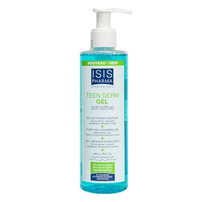 ТИЙН ДЕРМ СЕНЗИТИВ Почистващ гел за лице х 250 мл ИЗИСФАРМА | Isispharma Teen Derm