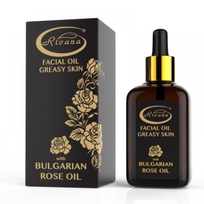 РИВАНА Масло за лице с роза - мазна кожа х 30 мл | Rivana Face Oil