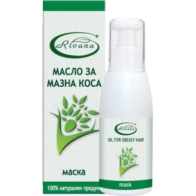 РИВАНА Масло маска за мазна коса х 100 мл | Rivana Hair Oil Mask
