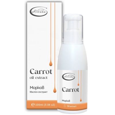 Морков маслен екстракт х 100 мл РИВАНА | Rivana Carrot Seed Oil