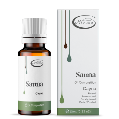 САУНА Композиция от етерични масла х 10 мл РИВАНА | Rivana Sauna