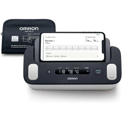 ОМРОН Complete ECG 2026 - уред за измерване на ЕКГ и кръвно налягане | OMRON