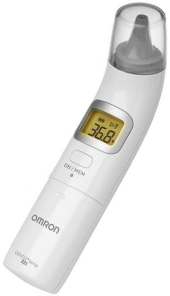 ОМРОН Инфрачервен термометър за ухо GT533 | OMRON