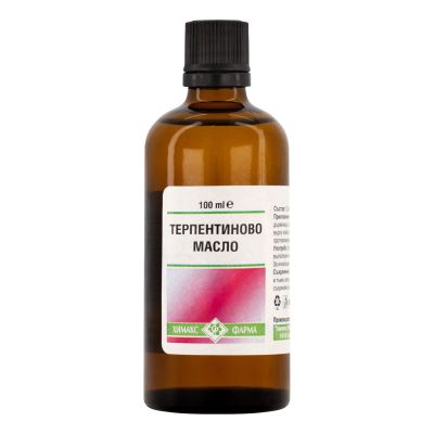 Терпентиново масло х 100 мл ХИМАКС ФАРМА | Chimax Pharma