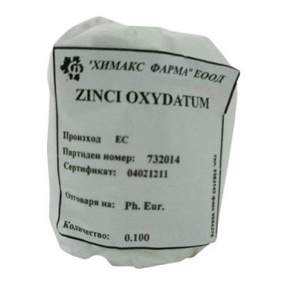 ЦИНКОВ ОКСИД х 100 гр ХИМАКС ФАРМА | Chimax Pharma