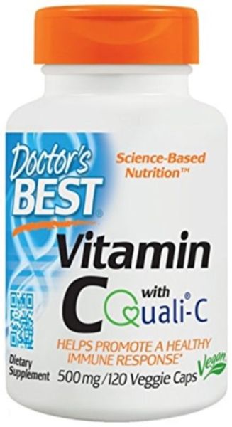 Витамин Ц 500 мг х 120 капсули ДОКТОР'С БЕСТ | Doctor's Best Vitamin C