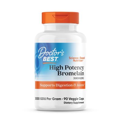 Бромелаин 3000 GDU 500 мг х 90 капсули ДОКТОР'С БЕСТ | Doctor's Best
