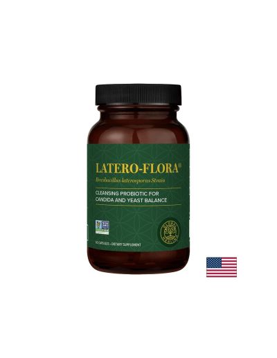 Пробиотик срещу Кандида в червата х 60 капсули Global Healing | Latero-Flora™ Brevibacillus laterosporus (B.O.D.™ strain)
