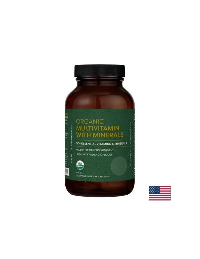 Мултивитамини и Минерали за вегани х 120 капсули Global Healing