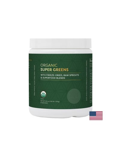 Зелени супер храни БИО Ораник на прах 270 гр Global Healing | Organic Super Greens