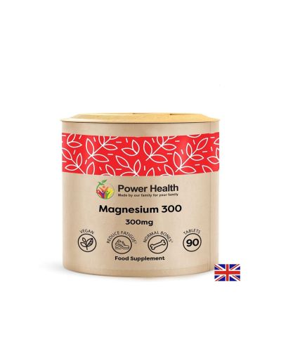 Магнезий оксид 300 мг х 90 таблетки Power of Health | Magnesium Oxide