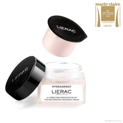 ЛИЕРАК ХИДРАДЖЕНИСТ Рехидратиращ озаряващ крем ПЪЛНИТЕЛ 50 мл | LIERAC Hydragenist REFILL