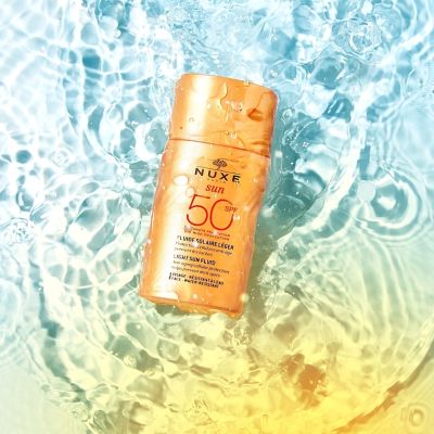 НУКС СЪН Ултра-лек слънцезащитен флуид за лице SPF50 50 мл | NUXE Sun