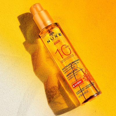 НУКС СЪН Слънцезащитно олио за придобиване на тен SPF10 150 мл | NUXE Sun