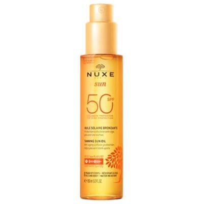 НУКС СЪН Слънцезащитно олио за придобиване на тен SPF50 150 мл | NUXE Sun