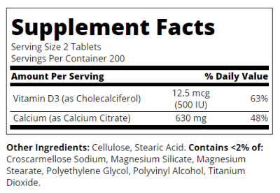 21st Century Калций цитрат + Витамин Д3 х 120 таблетки | Calcium Citrate + D3 Maximum