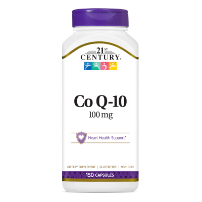 21st Century Коензим Q10 100 мг х 150 капсули | Coenzyme Q10