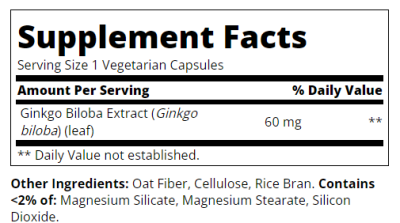21st Century Гинко Билоба екстракт х 200 капсули | Ginkgo Biloba Extract