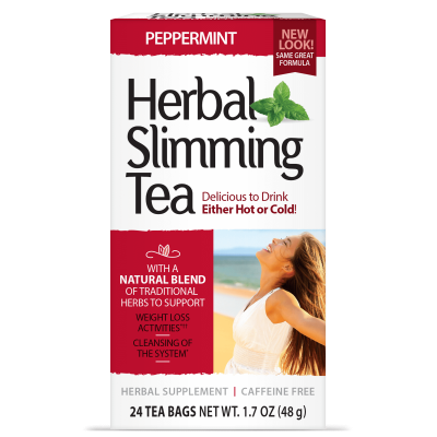 21st Century Чай за Отслабване със сена и мента х 24 пакетчета | Herbal Slimming Tea