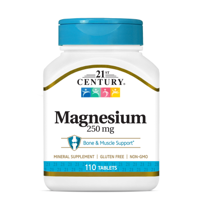 21st Century Магнезий 250 мг х 110 таблетки | Magnesium