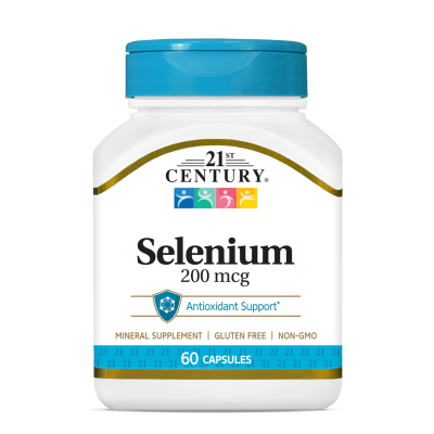 21st Century Селен 200 мкг х 60 капсули | Selenium