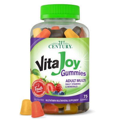 21st Century VitaJoy Мултивитамини за възрастни х 75 женирани таблетки | Adult Multi Gummies