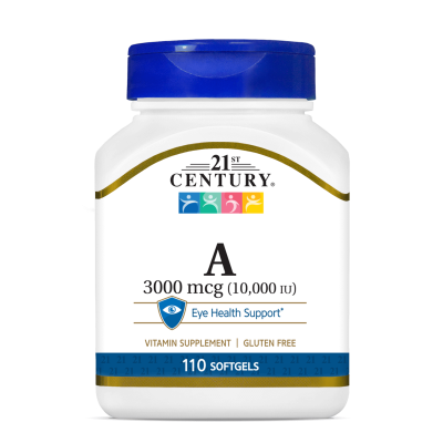 21st Century Витамин А 100000 IU х 110 капсули | Vitamin A