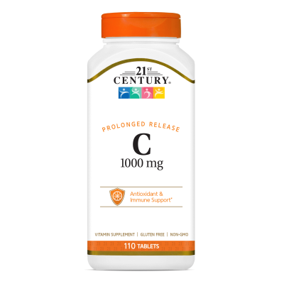21st Century Витамин Ц 1000 мг х 110 таблетки със забавено освобождаване | Vitamin C