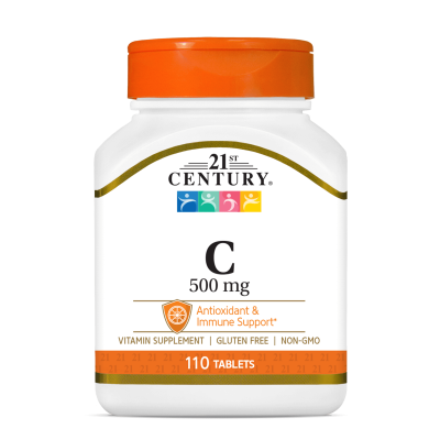 21st Century Витамин Ц 500 мг х 110 таблетки | Vitamin C