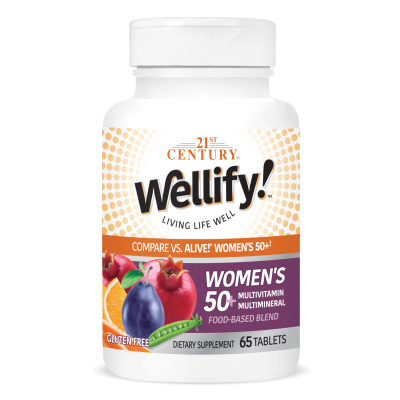 21st Century Wellify Мултивитамини за Жени 50+ г + антиоксиданти х 65 таблетки