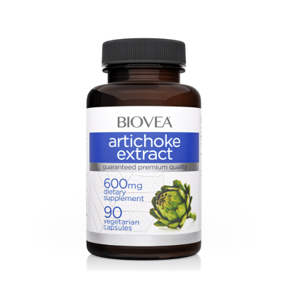 Артишок екстракт 600 мг х 90 капсули Biovea | Artichoke