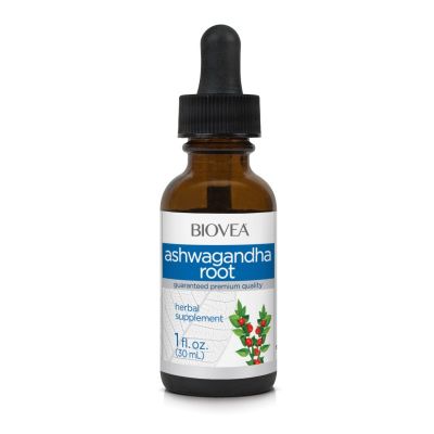 Ашваганда екстракт на капки х 30 мл Biovea | Ashwagandha Root Liquid Drops