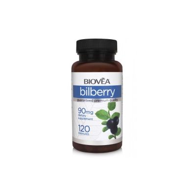 Черна боровинка екстракт 90 мг х 120 капсули Biovea | Bilberry