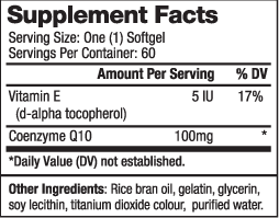 Коензим Q10 100 мг х 60 апсули Biovea | Coenzyme Q10