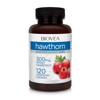 Глог екстракт 300 мг х 120 капсули Biovea | Hawthorn