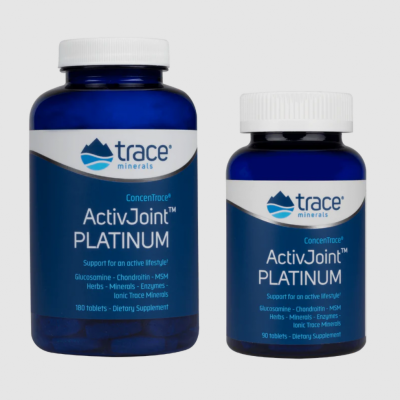 Формула за стави х 90 таблетки Trace Minerals | ActivJoint ™ Platinum