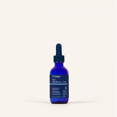 Бъз екстракт + Йонен цинк х 59 мл Trace Minerals | Elderberry & Ionic Zinc