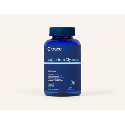 Магнезий глицинат хелат 120 мг х 180 капсули Trace Minerals | Magnesium Glycinate
