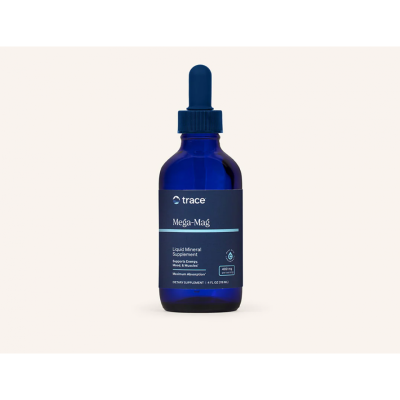 МЕГА-МАГ Магнезий течна формула 400 мг х 118 мл | Trace Minerals Mega-Mag