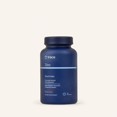 Цинк 30 мг х 60 желирани таблетки Trace Minerals | Zinc Gummies