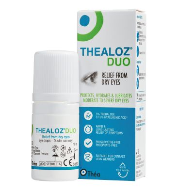 ТЕАЛОЗ ДУО капки за очи х 5 мл THEA | Thealoz Duo