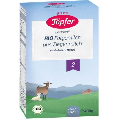 ЛАКТАНА БИО N2 с козе мляко 6+ м х 400 гр ТЬОПФЕР | Тöpfer Lactana
