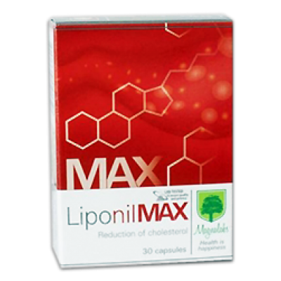 ЛИПОНИЛ МАКС х 30 капсули при висок холестерол МАГНАЛАБС | Magnalabs Liponil Max