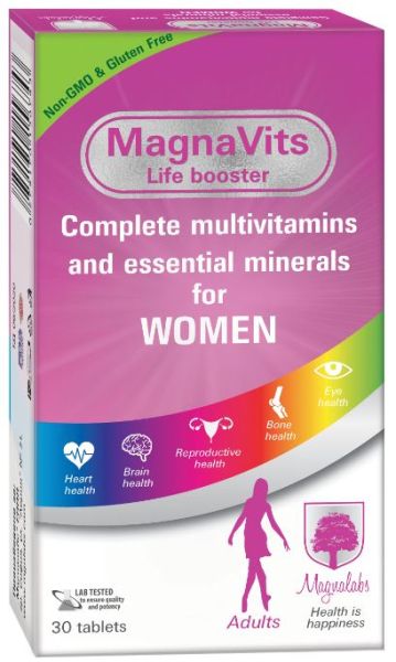 МАГНАВИТС Витамини за жени х 30 таблетки МАГНАЛАБС | Magnalabs Magnavits